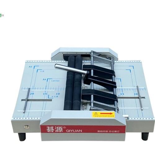 Stapling and Folding Machine A3 Stitching and Folding Machine Electric Flat Stitch Automatic Binding Machine A3 Stapling Folding