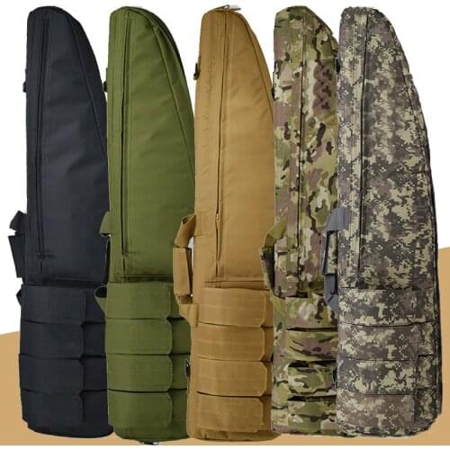 Tactical Hunting Gun Bag Holster 98cm / 118cm Heavy Duty Military Shotgun Rifle Case Rifle Gun Carry Bag With Cushion Pad