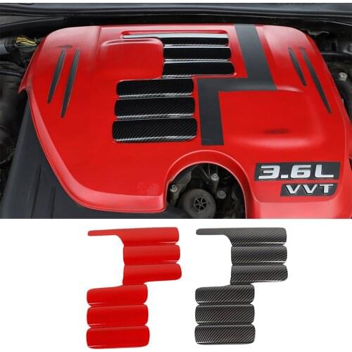 ABS Exterior Engine Hood Cover Decorative Trim Fit for Dodge Challenger / Charger 2009-2021 Car Accessories