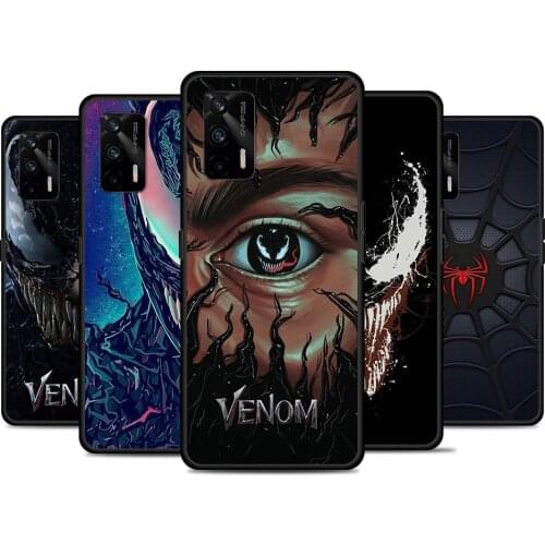 Villain Marvel Venom For Realme 8 GT Neo Flash Edition Explorer Master Q3 Pro Narzo30 C21 C11 C20A C21Y Phone Case