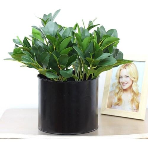1pc Artificial Plants Grass Turtle Leaves Wall Green Plant Accessories Wedding Party Decor Potted Fake Flowers
