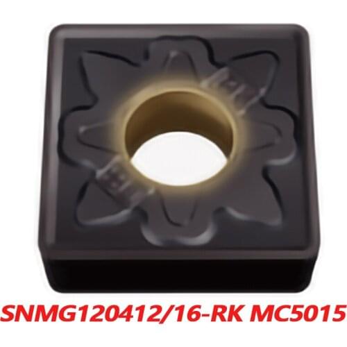 100% Original SNMG120412-RK MC5015 SNMG120416-RK 12MM 16MM 10pcs Carbide Insert CNC lathe Insertion Efficient And Durable 120416