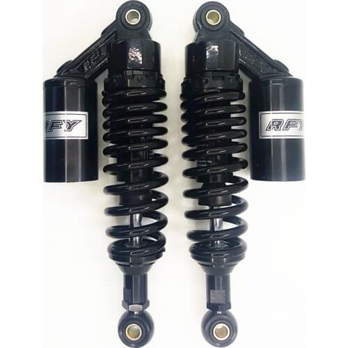 7mm spring Universal 280mm 11 " Motorcycle Shock Absorber Suspension for HONDA Z50 YMAHA DT50 SUZUKI GT125 GT250 Kawasaki black