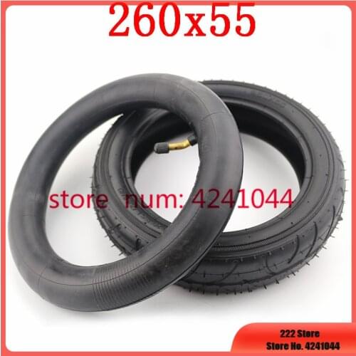 Motorcycle accessories 10 inch tyres 260x55 tires and inner tube fits Electric Scooter Balancing Hoverboard self Smart Balance