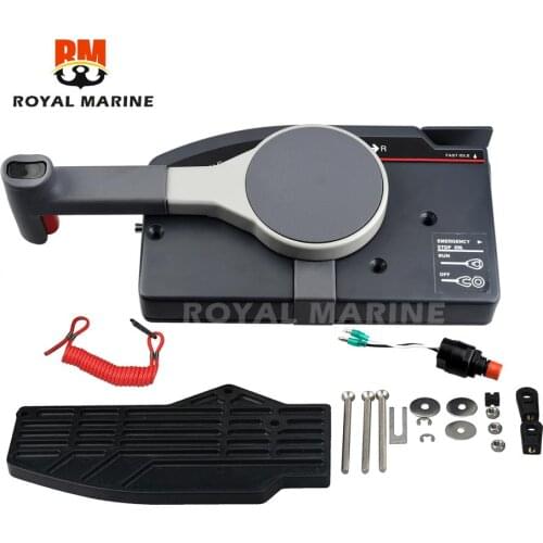 Outboard engine Side mount control box for YAMAHA YMH Engine (Simple) ,Push to open boat motor 703-48205