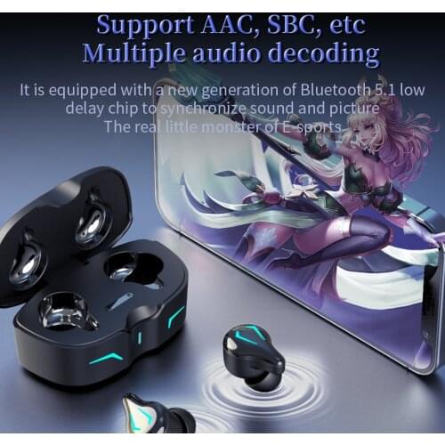 50pcs ME-19 TWS Bluetooth Earphones V5.1 noise cancelling Headset Gamer Wireless Headphones For Honor Waterproof Music Earbuds