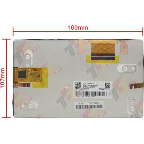 Display with Touch Panel for Renault Instrument cluster DD070NA-02G