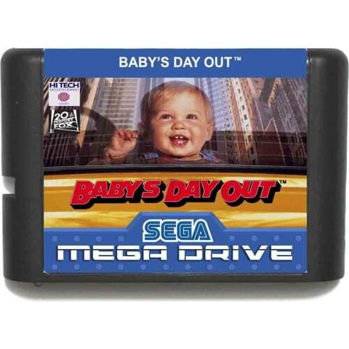 Babys Day Out Cart 16 bit MD Game Card For Sega Mega Drive For Genesis