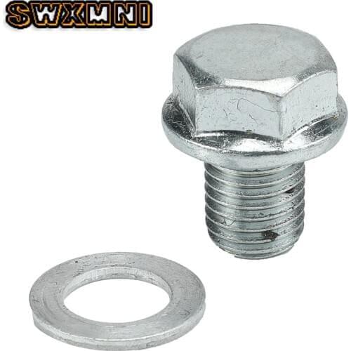 Lifan 150cc Magnetic Oil Drain Bolt Plug For lifan 150 1P56FMJ 150cc Horizontal Kick Starter Engines Dirt Pit Bike Spare Parts