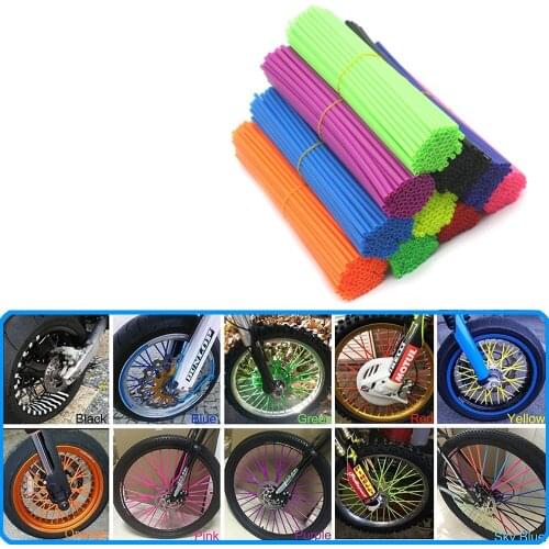 Motorcycle Dirt Bike Enduro Off Road Rim Wheel spoke skins For honda crf 450 CR CRF XR XL 85 125 250 500 KTM KAWASAKI YAMAHA BMW