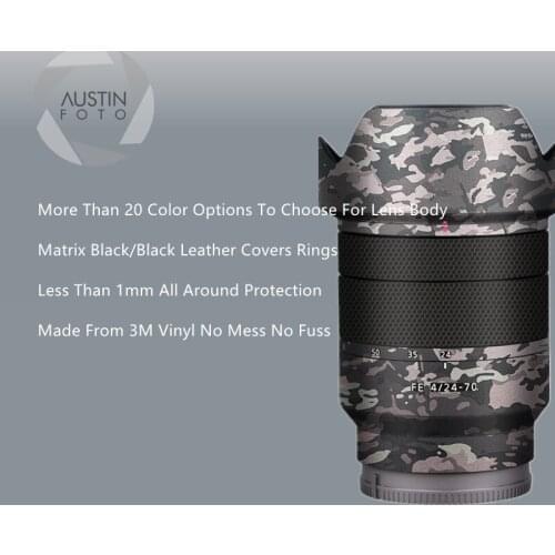 Protective Decal For Lens Skin Sony FE 24-70 f4 Anti-scratch Decal Sticker Wrap Film Protector Case