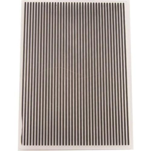 Plastic Embossing Folder Template DIY Scrapbook Photo Album Card Craft Stripe-S001