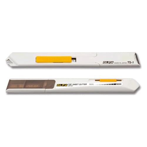 MADE IN JAPAN OLFA TS-1 TOP SHEET CUTTER scrapbook coupon cutting Pressure Control function blade TSB-1