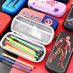 Disney Stationery Box Cartoon Creative Pencil Case Student Simple Cute Large Capacity Pencil Case