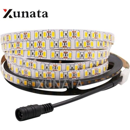 Super Brighter DC 12V 5630 LED Strip 120LEDs/m IP21 Flexible Tape LED Light Lamp Warm White / Cool White 1m 2m 3m 4m 5m