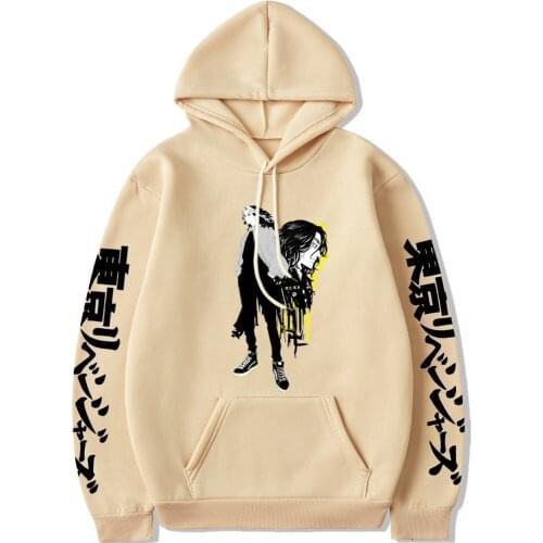 Sweater Tokyo Revengers Character Cosplay Anime Women Men Hoodies Comics Long Sleeve Casual Loose Oversized Sweatshirts 2021