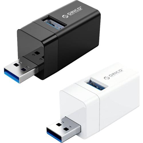 ORICO USB HUB, USB 3.0 Hub Mini USB3.0 2.0 Splitter 3 Ports USB Expanded USB HUBs for PC Desktop Laptop Computer Accessories