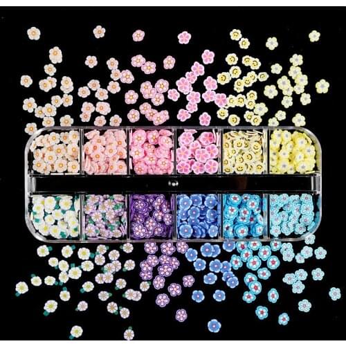 1Box Mixed Flower Nail Art Resin Fillings Uv Resin Epoxy Mold Filler Diy Nail Art Decor Crafts Jewelry Making Molds Tools