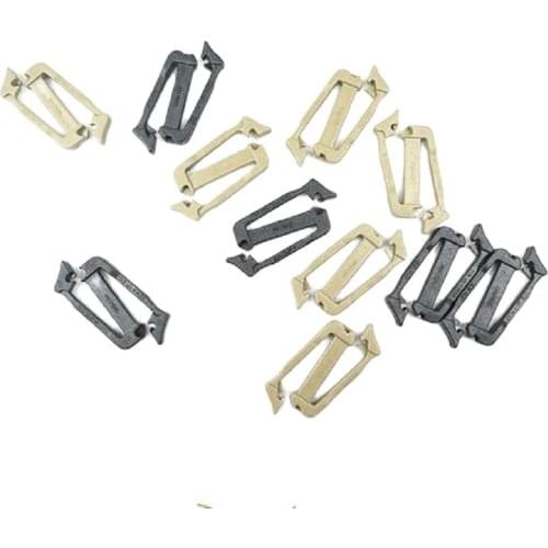 10pcs 1 inch double opening Japanese buckle two-way Plastic buckle Side Release Belt buckle Dual Adjustable buckles