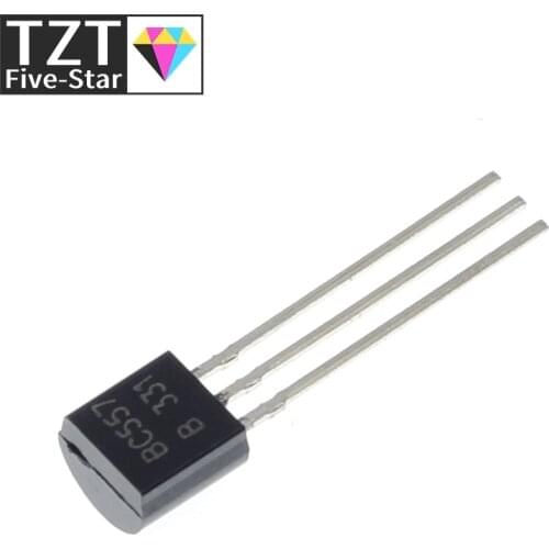 100PCS BC557B TO-92 BC557 TO92 547B new triode transistor