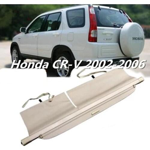 Rear Trunk Cargo Cover Security Shield High Qualit Auto Accessories Fits For Honda CR-V CRV 2002 2003 2004 2005 2006