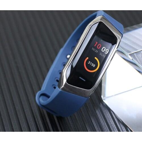 Large Color Touch Screen Heart Rate Blood Pressure Monitor Smart band Pedometer Sports Fitness Calorie Bracelet for IOS/Android