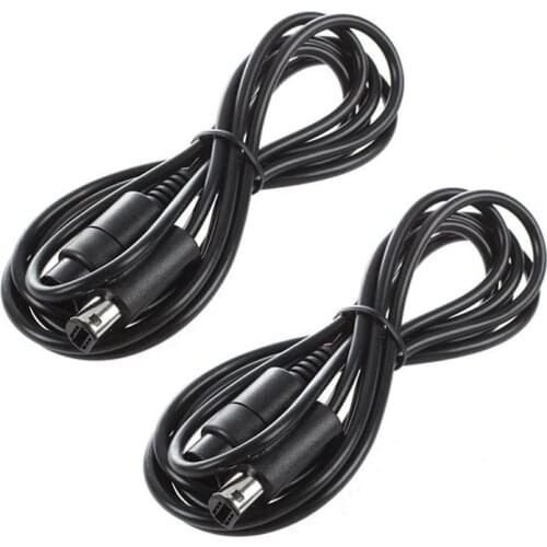BUKIM 2 PCS High quality 1.8m Extension Cable Lead Cord for Nintendo for Gamecube GC Controller