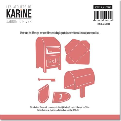 CH 2020 New Arrival mailbox Metal cutting dies stencil Greeting Card Decoration DIY Scrapbooking Scrapbook Paper Photo Album