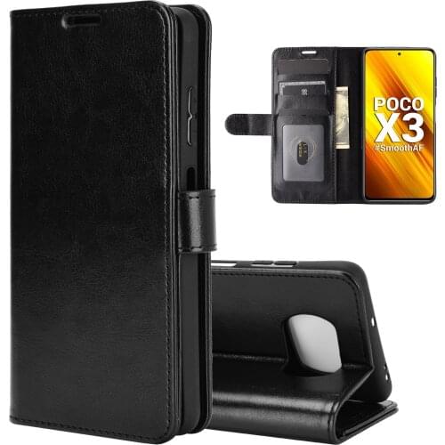 For XIAOMI MI POCO X2 F2 M2 Pro Cover Wallet PU Leather Case Flip Cover For XIAOMI MI X3 NFC phone Case bag Protective case