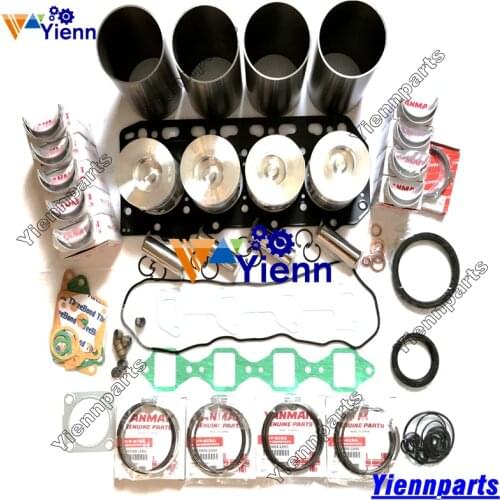 For Volvo D2.2 D2.2DCBE3 Piston Ring Liner Gasket Set Main Bearing Connrod Bearing For HITACHI Excavator Engine