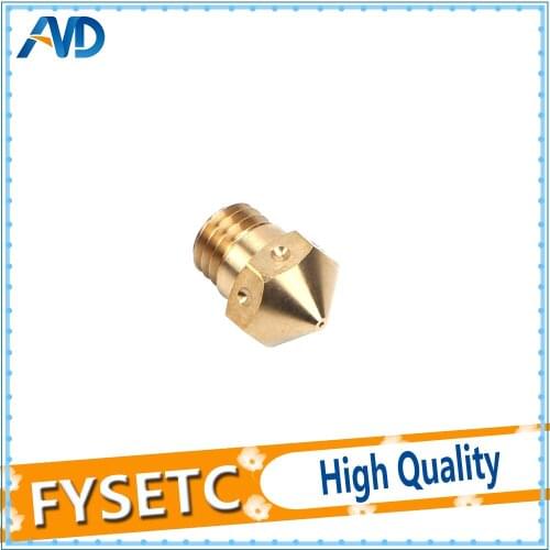 MK10 Nozzle For Hotend Kit Mk10 Brass Nozzle M7 3D Printer Brass MK10 Nozzle For Makerbot 3D Printer Parts