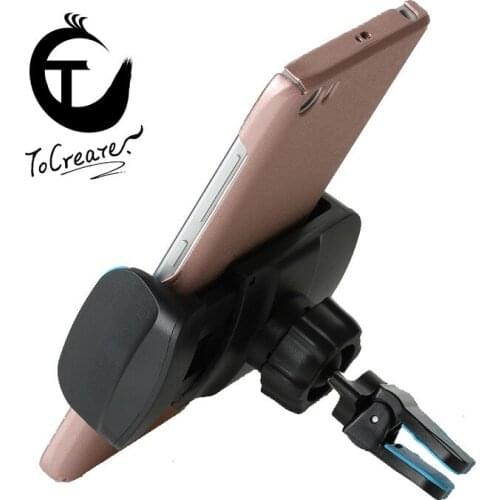 New Car Phone Holder Used for Air outlet and CD port Knob-Type Area-Type Pull Bracket 360 Degree Rotation Universal Convenient