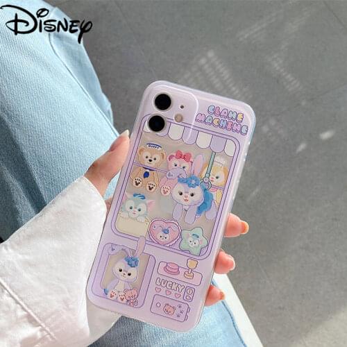 Disney Star Delu for IPhone 7/8P/X/XR/XS/XSMAX/11/12Pro/12mini Girl Cartoon Transparent Soft Shell