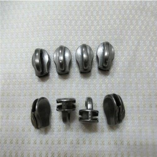 20 Pcs/lot Vintage YKK 3# Excella Metal Puller Pull Head for Metal Chain Leather Box Bag Sewing Accessories