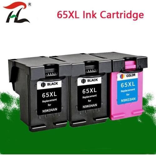 YLC Ink cartridge 65XL Compatible for hp 65 XL Cartridge hp65xl hp65 for hp Envy 5010 5020 5030 5032 5034 5052 5055 printer