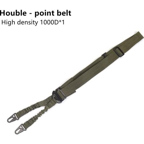 2020 New Durable 1000D Single Point 1-Point One Point Heavy Duty Mount Bungee Military Rifle Sling Adjustable Tactical Gun Sling