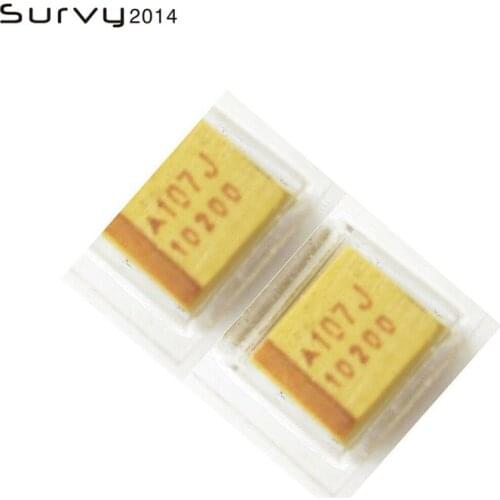 5/20pcs Tantalum Capacitors 3528 6.3V 100uF Type B 20% Surface Mount SMD DIY good