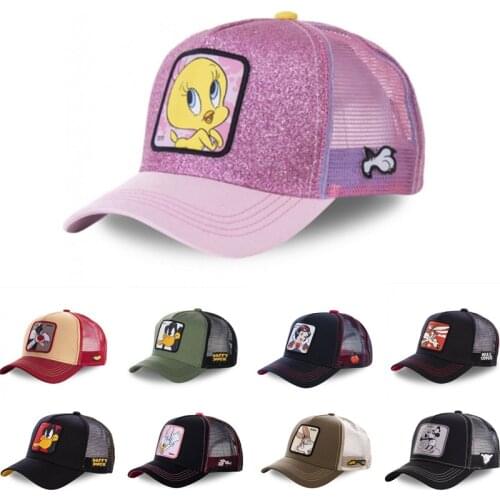 New Brand Disney Minnie Mickey Snapback Cotton Baseball Cap Men Women Hip Hop Dad Mesh Hat Trucker Hat Dropshipping