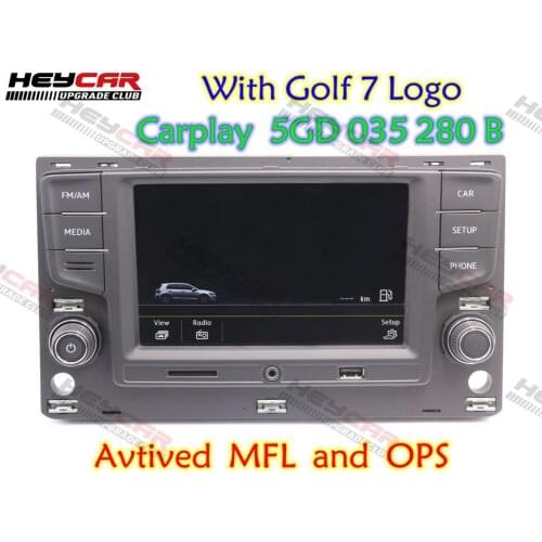 Carplay 6.5 " MIB Radio 5GD035280B 5GD 035 280 B For VW Golf 7 MK7 VII Passat B8 MQB Tiguan