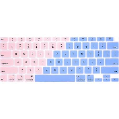 Laptop keyboard cover skin For Air 13 2020 A2179 Soft colored silicone protective cover macbook Air13.3 keyboard case For Apple