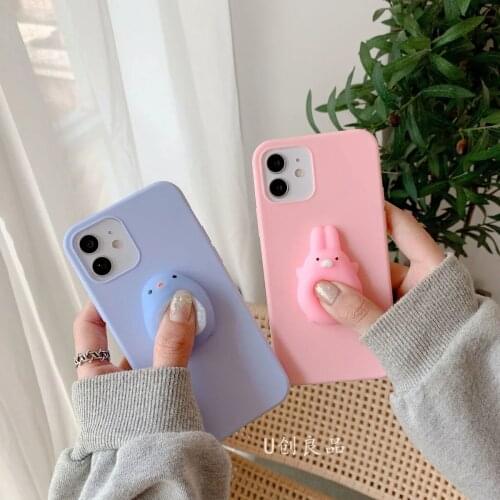 3D Cartoon Animal Punky Decompression Phone Case for Honor 9X 9C 9A 9S 8X 8S 8A 8C 10X Lite 10 Lite 10i 20 Pro V20 V30 7S 7X 7A