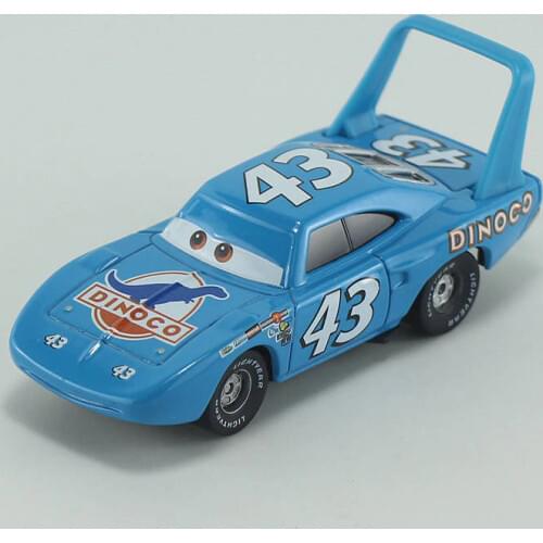 Disney Pixar Cars No.43 The King 1:55 Diecast Brand Metal Alloy Toys Birthday Christmas Gift For Kids Car Toys Brinquedos