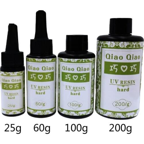 DIY Craft Strong Glue Ultraviolet UV Resin Cure Solution Quick-drying Sunlight Activated Adhesive Glue Hard Curing Resin Gel