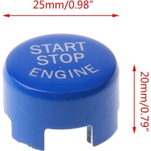 For BMW F30 F10 F34 F15 F25 F48 X1 X3 X4 X5 X6 Car Engine Start Stop Button Red Wholesale