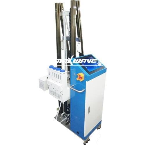 Cost-effective 3D vertical UV ink wall printer Touch Screen PC Build in direct To Wall Painting Machine with tx800 double head