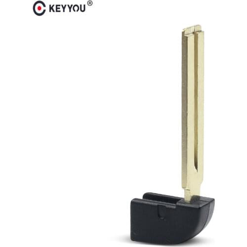 KEYYOU 10PCS Smart key insert for for Toyota Camry Avalon RAV4 Prius C Corolla HYQ14FBA 2012 2013 2014 2015 emergency key blade