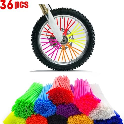 Motorcycle Wheel Spoke Rims Covers Weel Procetor Accessories For yamaha vmax 1200 mt 09 raptor 350 drag star 1100 aerox 50cc