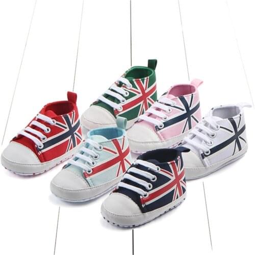 New Canvas Sport Baby Shoes Newborn Boys Girls First Walkers Infantil Toddler Soft Sole Prewalker Sneakers For 0-18M