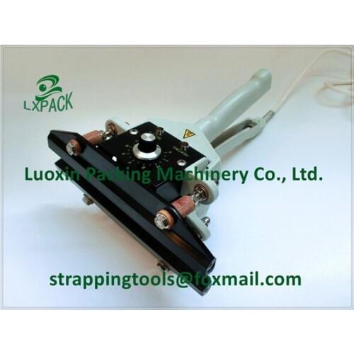 LX-PACK Lowest Factory Price 8'' 12' 16' Hand Held Impulse sealers are ideal for sealing polyethylene and laminated foils