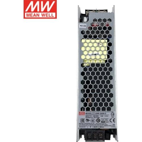 MEAN WELL UHP-200R-5 200W 5V Switching Power Supply 110V/220V AC to 5V DC 40A 200W Meanwell PSU with PFC redundant function